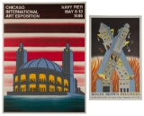 Roger Brown (American, 1941-1997) Signed Posters
