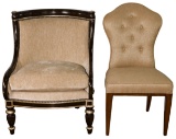 Marge Carson and Bernhardt Upholstered Chairs