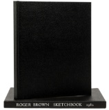 Roger Brown (American, 1941-1997) 'Sketchbook 1982'