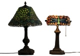 Richard Hoosin Shell and Glass Lamps