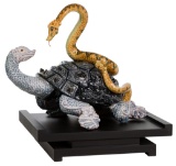 Lladro #8564 'Mysterious Snake and Turtle' Figurine