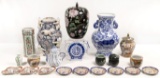 Asian Pottery and Porcelain Assortment
