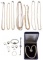Gold, Sterling Silver and Costume Jewelry and Wristwatch Assortment
