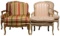 Baker French Provincial Style Upholstered Armchair Assortment