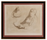 Unknown Artist (20th Century) 'Harriet' Lithograph
