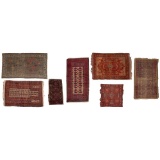 Persian Rug and Bag Assortment