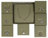 Judith Ripka Sterling Silver Jewelry Assortment