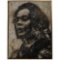 Tiffanie Anderson (American, b.1988) 'Coretta Scott King' Mixed Media on Canvas