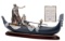 Lladro #1350 'In the Gondola' Figurine