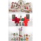 Christmas Decorative Object and Ornament Assortment