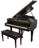 Steinway & Sons 'Model M' Grand Piano and Bench