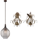 Warehouse of Tiffany Kate Crystal Chandelier