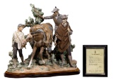 Lladro #5098 'Successful Hunt' Figurine