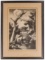 Thomas Hart Benton (American, 1889-1975) 'Shallow Creek' Lithograph