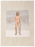 Judy Chicago (American, b.1939) 'Old' Lithograph and Etching