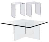 Acrylic Coffee and Side Table Collection