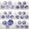 Japanese Arita Blue on White Transfer Decorated Porcelain Assortment