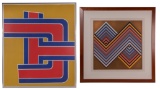 Pierre Clerk (American, b.1928) and Jurgen Peters (German, 1936-1997) Serigraphs