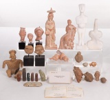 Greek and Pre-Columbian Style Figure Assortment