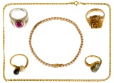 10k Gold Jewelry Assortment
