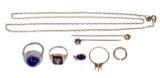 18k, 10k and 9k Gold Jewelry Assortment