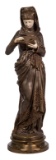 Albert Ernest Carrier Belluse (French, 1824-1887) 'La Liseuse' Sculpture