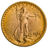 1922 $20 Gold Unc. Details