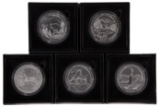 2011 America the Beautiful 5 ozt. Coin Assortment