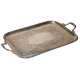 English Sterling Silver Serving Tray