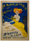 Leonetto Cappiello (Italian / French, 1875â€“1942) 'Amandines de Provence' Lithograph Poster
