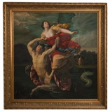 (After) Guido Reni 'Deianeira Abducted by the Centaur Nessus' Oil on Canvas