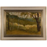 R. Tegner (Continental School, 20th Century) Oil on Board