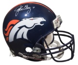 Denver Broncos John Elway Signed Football Helmet