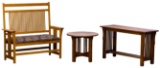 Arts and Crafts Style Oak Furniture Assortment