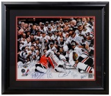 Chicago Blackhawks Stanley Cup Champions Signed Team Photograph