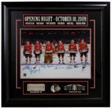 Chicago Blackhawks Opening Night Signed Photograph