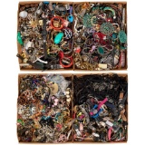 Costume Jewelry and Wristwatch Assortment