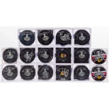 Chicago Blackhawks 2010 Signed Hockey Puck Assortment