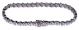 14k White Gold and Diamond Tennis Bracelet