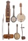 Stringed Wood Instrument Assortment