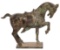 Chinese Tang Style Cast Metal Horse