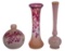 Daum and Legras Glass Vase Assortment