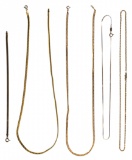 18k Yellow Gold Necklace and Bracelet Assortment