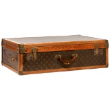 Louis Vuitton Monogram Canvas and Leather Hard Suitcase