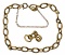 Mixed Yellow Gold Link Bracelet