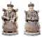 Lladro #4916 and #4921 Figurines