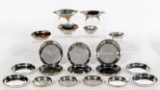 Sterling Silver, European Silver (830), Silverplate and Pewter Assortment