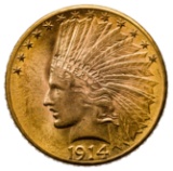 1914-D $10 Indian Gold Coin