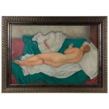 Macena Barton (American, 1901-1986) Oil on Canvas