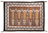 Native American Indian Navajo 'Yei' Wool Rug
